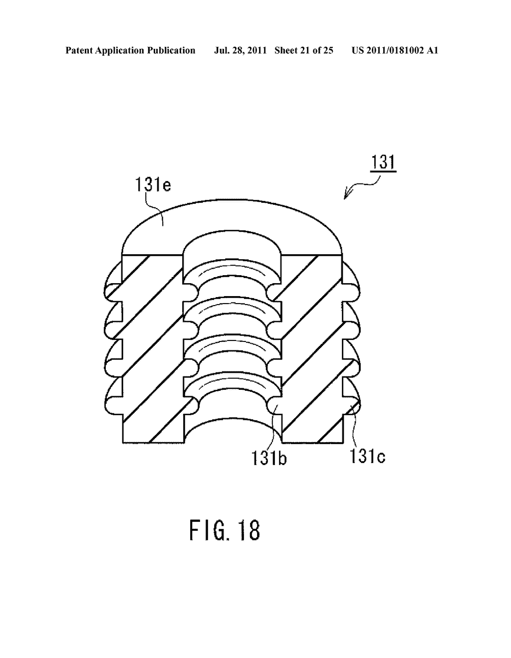 WATERPROOFING MEMBER FOR TERMINAL PROVIDED FOR ELECTRONIC DEVICE - diagram, schematic, and image 22