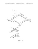 PORTABLE ELECTRONIC DEVICE WITH BATTERY COVER diagram and image