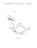 PORTABLE ELECTRONIC DEVICE WITH BATTERY COVER diagram and image