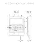 PORTABLE ELECTRONIC DEVICE AND METHOD OF CONTROLLING DEVICE diagram and image