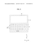 PORTABLE ELECTRONIC DEVICE AND METHOD OF CONTROLLING DEVICE diagram and image