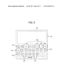 PORTABLE ELECTRONIC DEVICE AND METHOD OF CONTROLLING DEVICE diagram and image