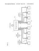 DISPLAY DRIVING SYSTEM USING TRANSMISSION OF SINGLE-LEVEL SIGNAL EMBEDDED     WITH CLOCK SIGNAL diagram and image