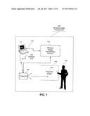 METHOD AND APPARATUS FOR WIRELESS IMAGE TRANSMISSION TO A PROJECTOR diagram and image