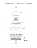 METHOD AND APPARATUS FOR WIRELESS IMAGE TRANSMISSION TO A PROJECTOR diagram and image