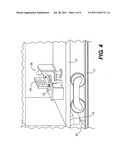 OPTICAL PATH PROTECTION DEVICE AND METHOD FOR A RAILROAD TRACK INSPECTION     SYSTEM diagram and image