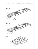 Operating section structure, image processing apparatus, and information     processing apparatus diagram and image