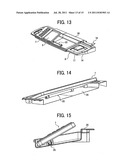 Operating section structure, image processing apparatus, and information     processing apparatus diagram and image