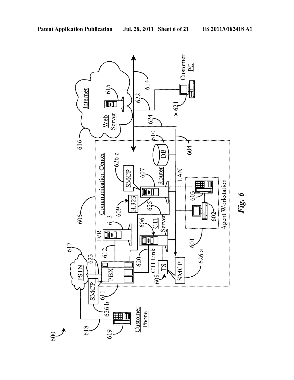 Method for Implementing and Executing Communication Center Routing     Strategies Represented in Extensible Markup Language - diagram, schematic, and image 07