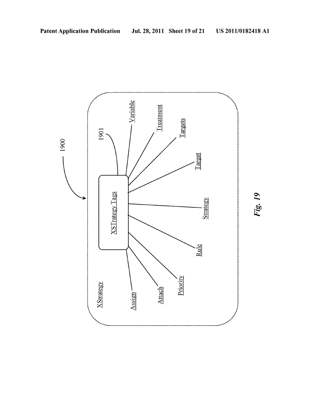 Method for Implementing and Executing Communication Center Routing     Strategies Represented in Extensible Markup Language - diagram, schematic, and image 20