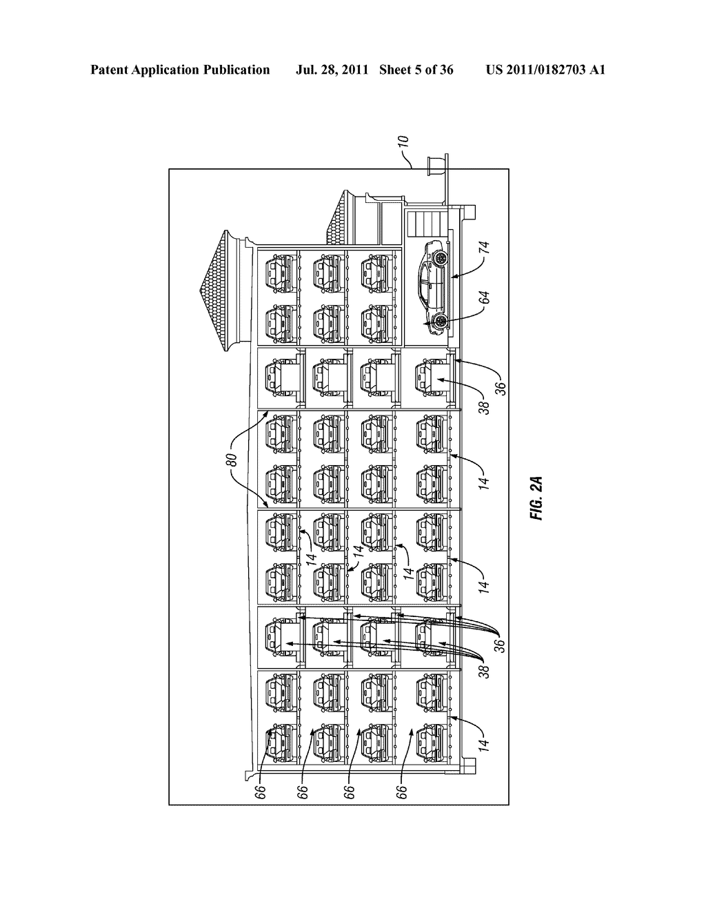 Automated parking system - diagram, schematic, and image 06