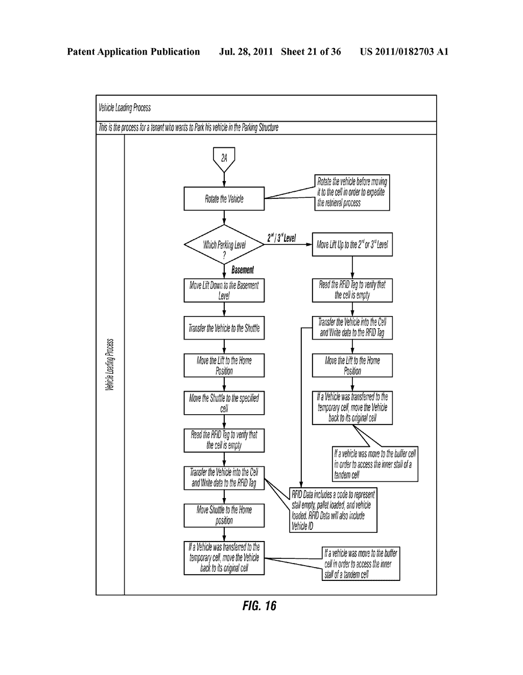 Automated parking system - diagram, schematic, and image 22