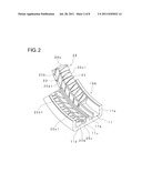 TIRE VULCANIZATION FORMING MOLD diagram and image