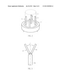 LABELER FOR LABELING PLASTIC CONTAINERS IN THE BLOW MOLD IN A ROTARY BLOW     MOLDER diagram and image