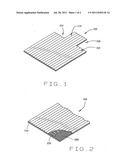 Flexible bamboo chair pad diagram and image