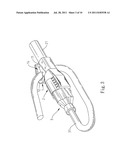 ELECTRIC POWER CONNECTOR AND POWER CABLE RETAINER ARRANGEMENT diagram and image