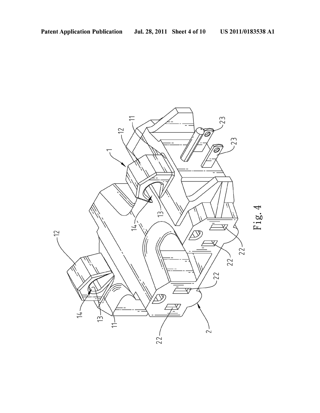 ELECTRIC POWER CONNECTOR AND POWER CABLE RETAINER ARRANGEMENT - diagram, schematic, and image 05