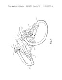 ELECTRIC POWER CONNECTOR AND POWER CABLE RETAINER ARRANGEMENT diagram and image