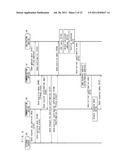 COMMUNICATION DEVICE, INFORMATION PRESENTATION DEVICE, COMMUNICATION     METHOD, PROGRAM, AND RECORDING MEDIUM diagram and image