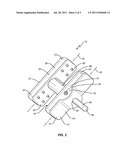 SPINOUS PROCESS FUSION PLATE WITH OSTEOINTEGRATION INSERT diagram and image