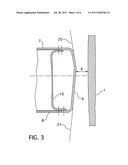 Fairing of aircraft elevator diagram and image