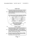 Prose style morphing diagram and image