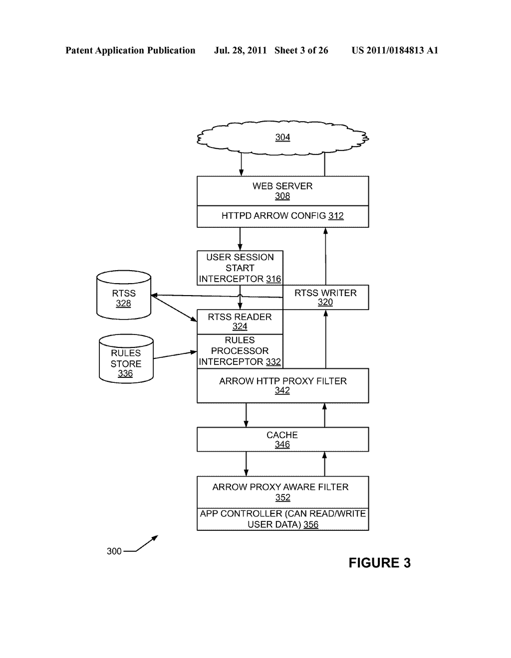 TARGETING OFFERS TO USERS OF A WEB SITE - diagram, schematic, and image 04