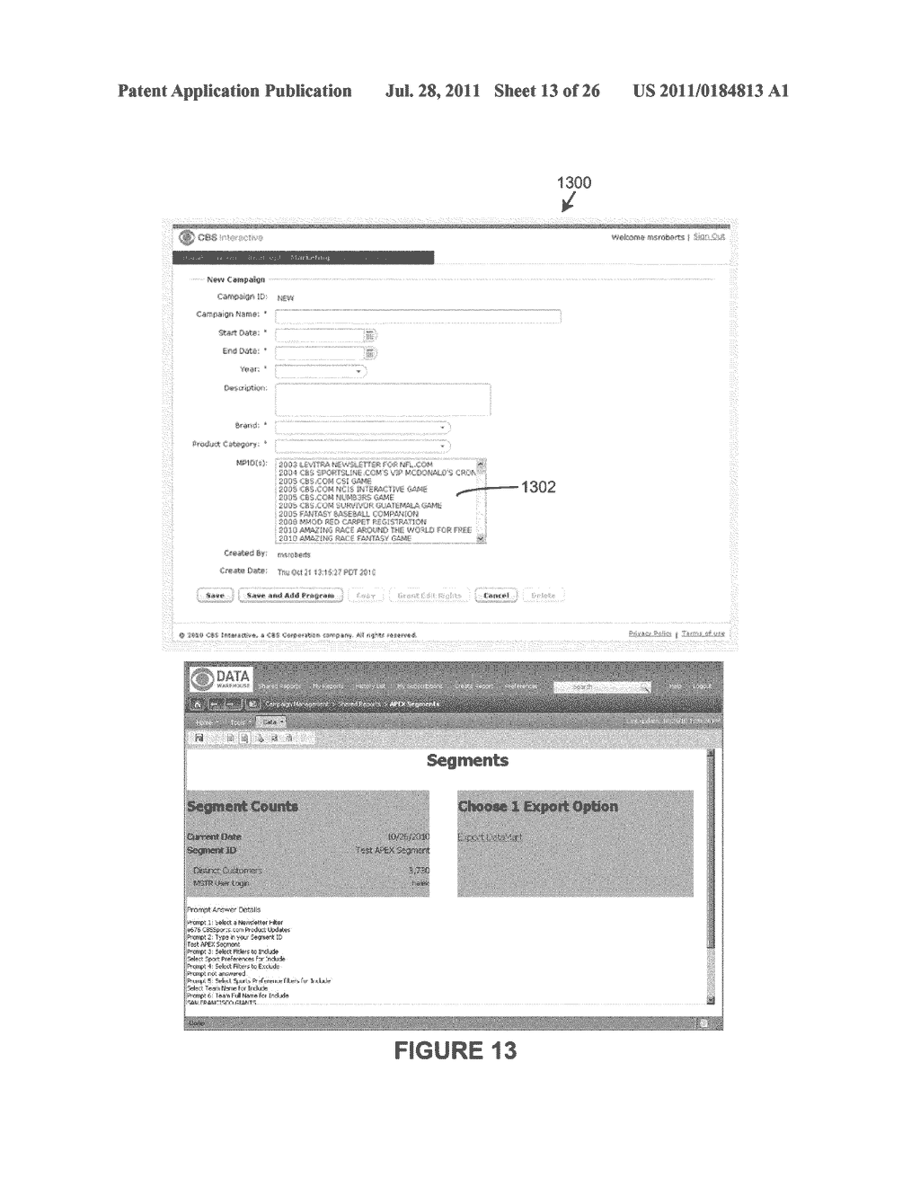 TARGETING OFFERS TO USERS OF A WEB SITE - diagram, schematic, and image 14