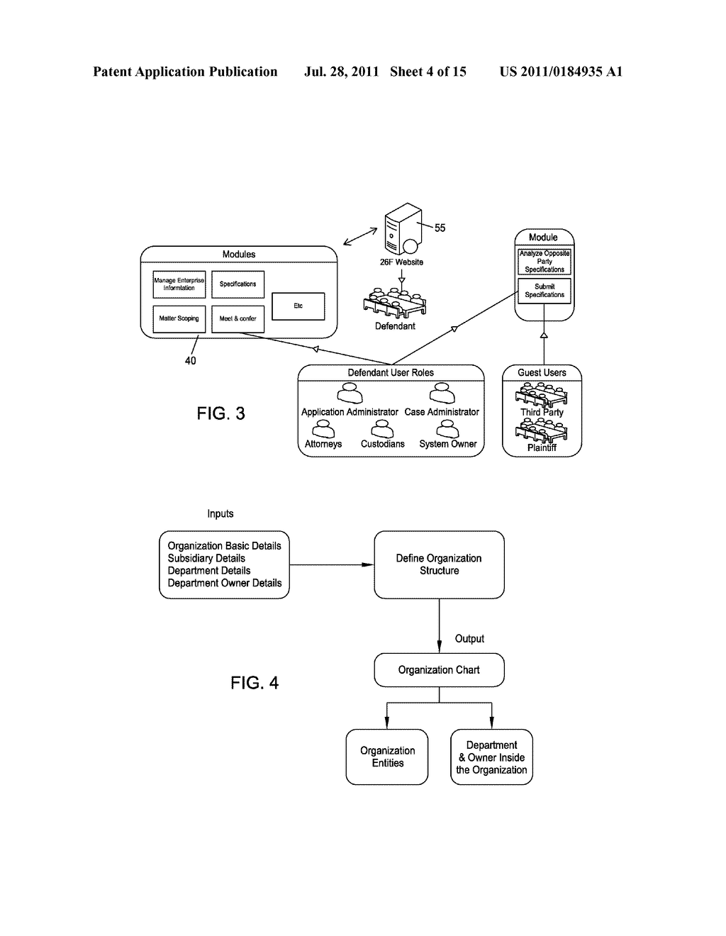 COMPUTERIZED SYSTEM AND METHOD FOR ASSISTING IN RESOLUTION OF LITIGATION     DISCOVERY IN CONJUNCTION WITH THE FEDERAL RULES OF PRACTICE AND PROCEDURE     AND OTHER JURISDICTIONS - diagram, schematic, and image 05