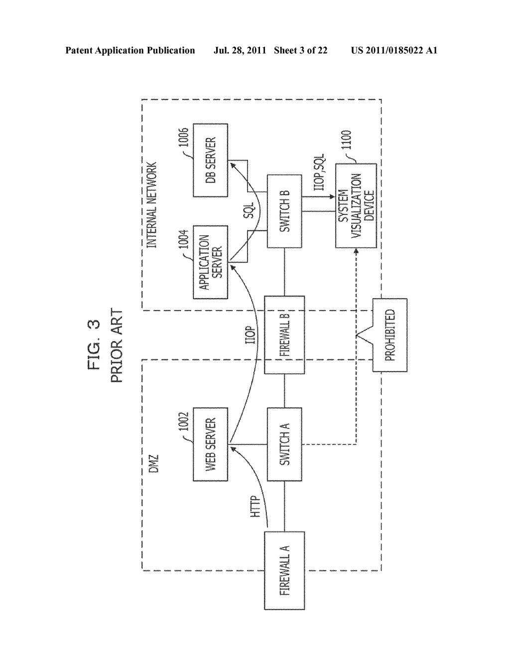 COMPUTER-READABLE MEDIUM STORING SYSTEM VISUALIZATION PROCESSING PROGRAM,     METHOD AND DEVICE - diagram, schematic, and image 04