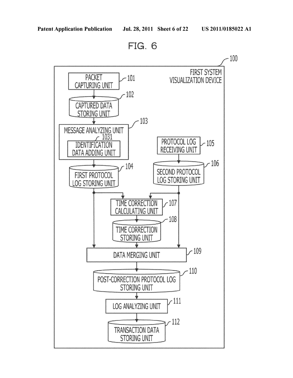 COMPUTER-READABLE MEDIUM STORING SYSTEM VISUALIZATION PROCESSING PROGRAM,     METHOD AND DEVICE - diagram, schematic, and image 07