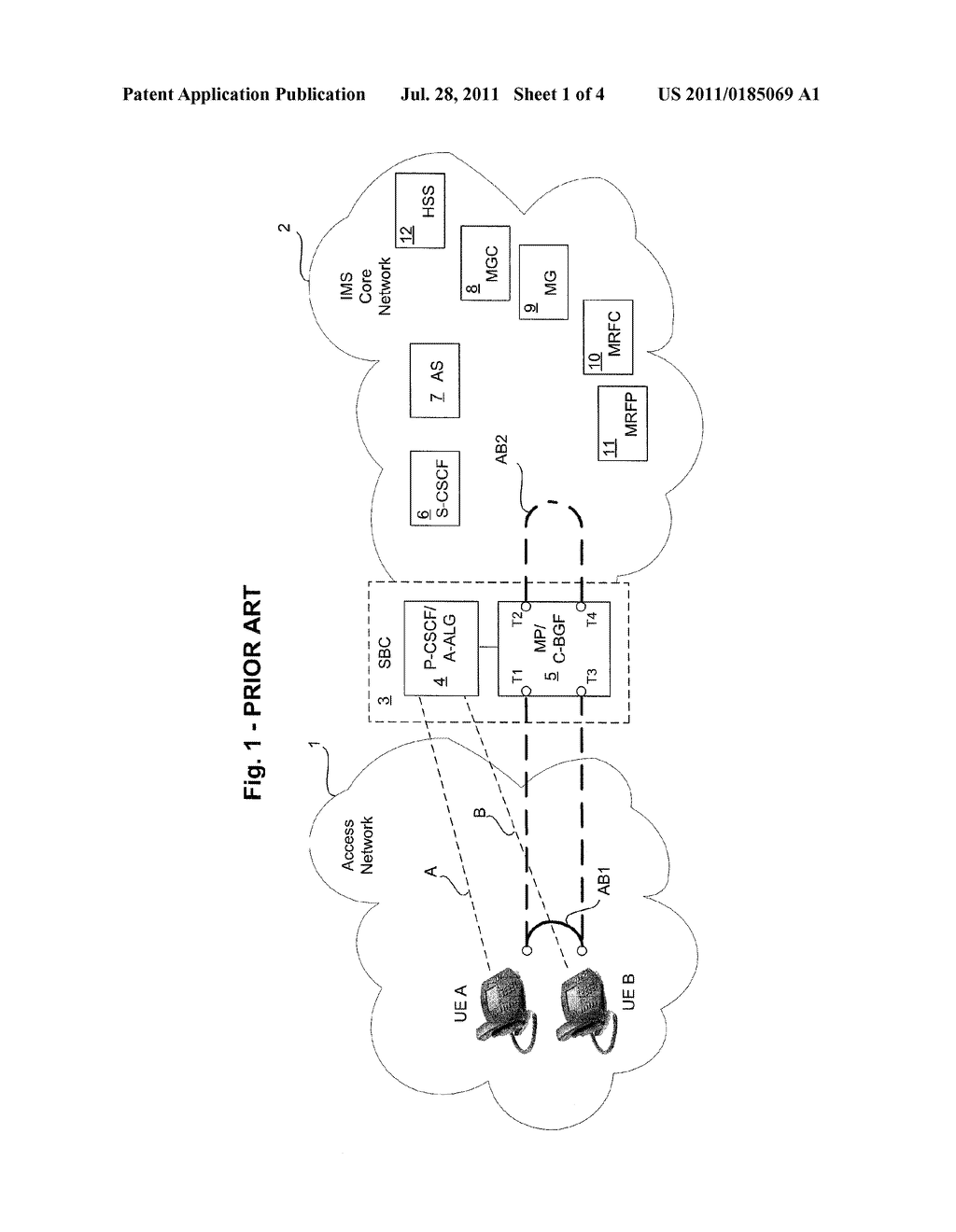 Method For Establishing A Local Media Connection In A Communication System - diagram, schematic, and image 02
