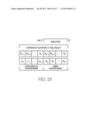 CODING PATTERN COMPRISING MULTI-PPM DATA SYMBOLS WITH DIFFERENT LAYOUTS diagram and image