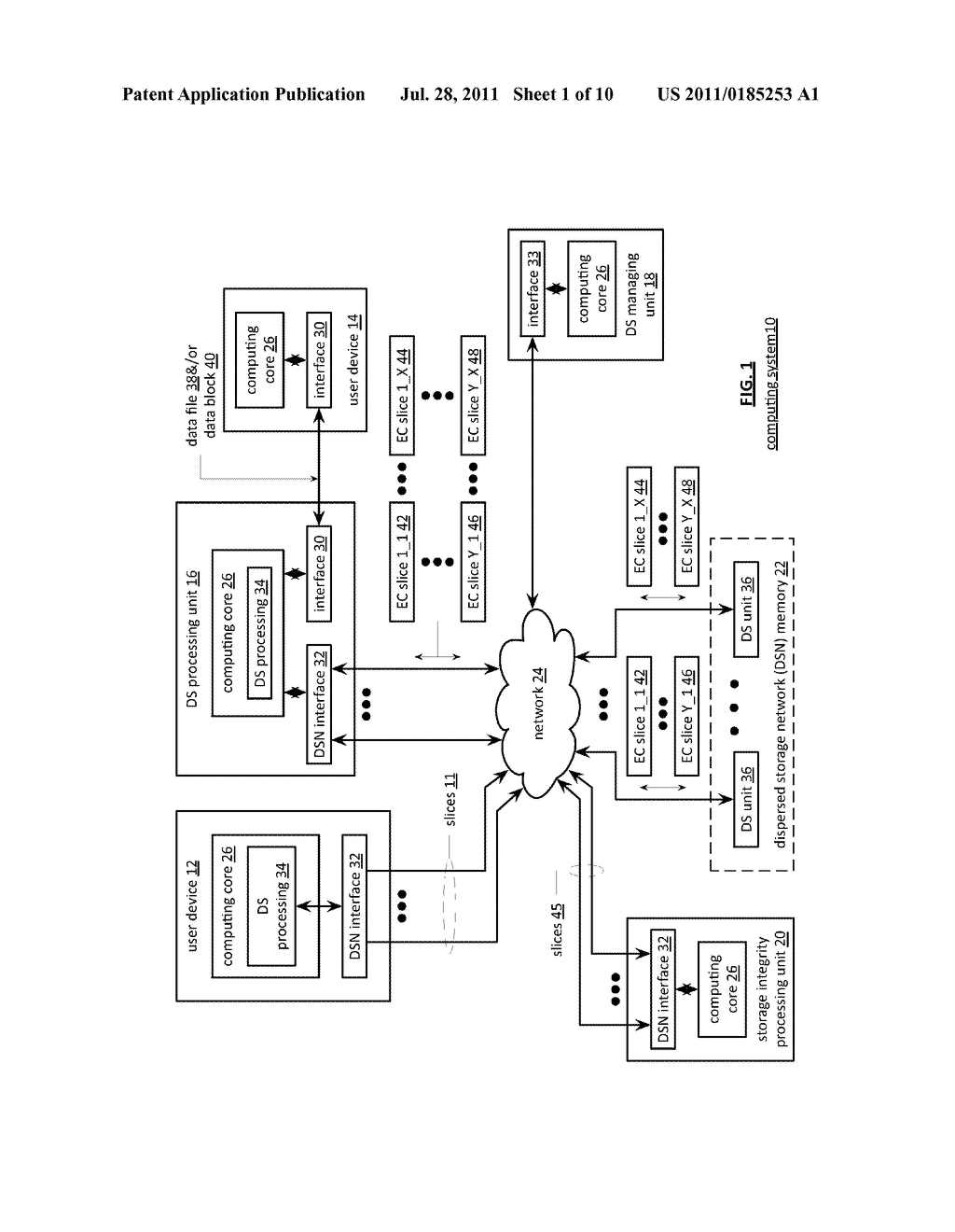 DIRECTORY FILE SYSTEM IN A DISPERSED STORAGE NETWORK - diagram, schematic, and image 02