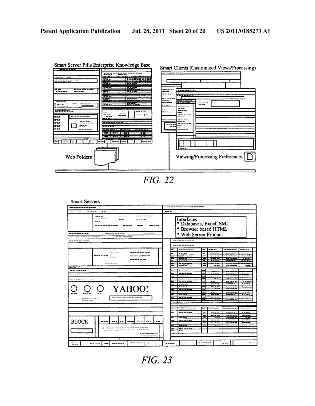 System and method for extracting content elements from multiple Internet     sources - diagram, schematic, and image 21