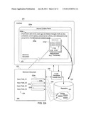 Interactive thumbnails for transferring content among electronic documents diagram and image