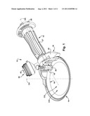 LARGE DIAMETER NOTCHED BLADE AND BLADE HOUSING FOR POWER OPERATED ROTARY     KNIFE diagram and image