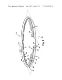 LARGE DIAMETER NOTCHED BLADE AND BLADE HOUSING FOR POWER OPERATED ROTARY     KNIFE diagram and image