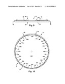 LARGE DIAMETER NOTCHED BLADE AND BLADE HOUSING FOR POWER OPERATED ROTARY     KNIFE diagram and image