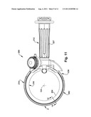 LARGE DIAMETER NOTCHED BLADE AND BLADE HOUSING FOR POWER OPERATED ROTARY     KNIFE diagram and image