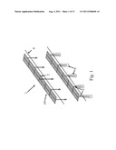 One-Axis Solar Tracker System and Apparatus with Wind Lock Devices diagram and image