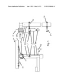 One-Axis Solar Tracker System and Apparatus with Wind Lock Devices diagram and image