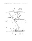 One-Axis Solar Tracker System and Apparatus with Wind Lock Devices diagram and image