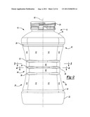 HOT-FILL CONTAINER HAVING FLAT PANELS diagram and image