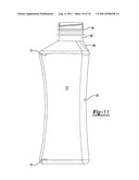 HOT-FILL CONTAINER HAVING FLAT PANELS diagram and image