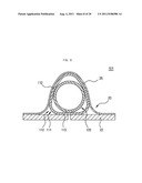 REINFORCING MEMBER FOR CORRUGATED MEMBRANE OF LNG CARGO TANK, MEMBRANE     ASSEMBLY HAVING THE REINFORCING MEMBER AND METHOD FOR CONSTRUCTING THE     SAME diagram and image