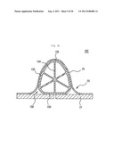 REINFORCING MEMBER FOR CORRUGATED MEMBRANE OF LNG CARGO TANK, MEMBRANE     ASSEMBLY HAVING THE REINFORCING MEMBER AND METHOD FOR CONSTRUCTING THE     SAME diagram and image