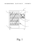 Combination ATM/Vending Machine Kiosk diagram and image