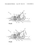 Vehicle including extendable auxiliary wheels diagram and image