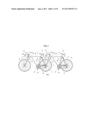 Bicycles That Can Be Connected to Each Other diagram and image